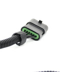 Close-up of connector on 66 Inch PMD FSD Extension Harness For 6.5L Turbo Diesel Engines Black Pump Mounted Driver Relocation Cable