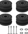 4 Pack Anti Vibration Feet For 3D Printer Universal Rubber Feet Anti Slip Silicone Pads Replacement with screws and washers