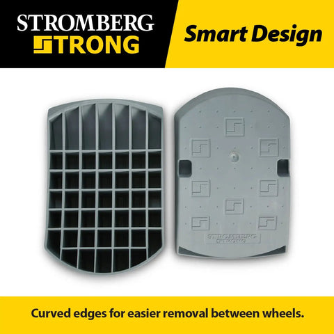Base Pad Leveler Wheel Chock Set For RV And Trailer Leveling Blocks Heavy Duty Trailer Jack No Slip Mat