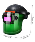 Auto Darkening Welding Helmet With Air System And True Color Viewing Shield For Industrial Metalworking Safety, Pro Grade