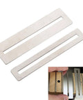 Guitar Repair Tool Kit 6 Piece Professional Luthier Tools Set with fingerboard guards for fret work.