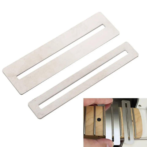 Guitar Repair Tool Kit 6 Piece Professional Luthier Tools Set with fingerboard guards for fret work.