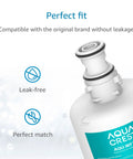 Two-Pack Water Filter Cartridge Replacement for InSinkErator F-201R HF05-MS HC151-S, NSF ANSI 42 Certified, compatibility text
