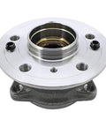 Front view of Front Wheel Bearing And Hub Assembly For Mercedes Benz SUVs With Five Lug Pattern Front Left Or Right 4 Bolt Flange ABS Included