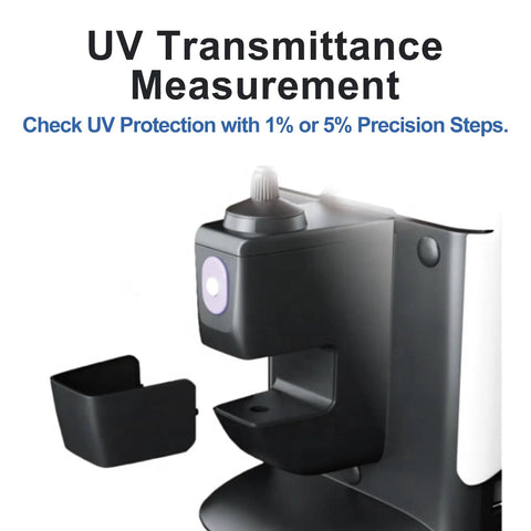 Digital Auto Lensmeter With 7 Inch Touch Screen Focimeter Portable Eyeglass Lens Analyzer UV measuring feature