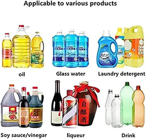 Automatic Liquid Filling Machine With 17 Liters Per Minute Commercial Stainless Steel Bottle Filler For Food And Lotions for various liquids
