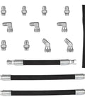 Beefed Up 38 Piece High Pressure Oil Pump HPOP Master Service Kit With Hoses And Lines Crossover Kit For Ford 7 3L Powerstroke Diesel Engines 1999 2000 2001 2002 2003 F Series E Series Excursion components