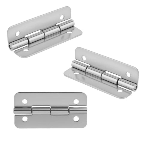 Stainless Steel Cooler Hinges 6 Pack With 24 Screws For Igloo Ice Chests 50 To 165 Qt Replacement Parts Camping Gear Accessories Heavy Duty