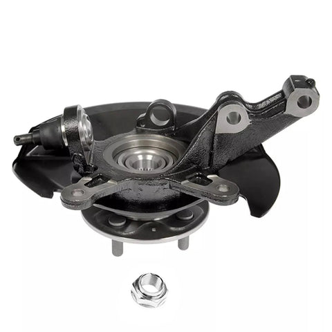 2 Piece Front Steering Knuckles And Wheel Bearing Hubs Assembly For 2001 2002 Honda Civic Replacement Kit with cast iron parts