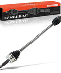 Built Tough Front Right Passenger Side CV Axle Shaft Assembly That Rolls Smooth On Hyundai Elantra And Coupe Cars From 2011 Through 2016 Automatic Transmission Setups with packaging.
