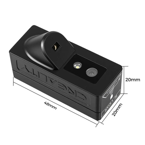 AI LiDAR Kit For K1 Max 3D Printer With Dope Material Usage Tracking And First Layer Inspection Upgraded Flow Calibration module black
