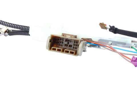 Close-up of GM Automatic Transmission Wiring Harness Replacement Kit Thats Plug And Play With Durable Outer Sheath.
