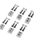 Zguzmcmk Electric Rebar Cutter Blades Hydraulic Steel Cutting Machine Accessories with screws and washers for construction.
