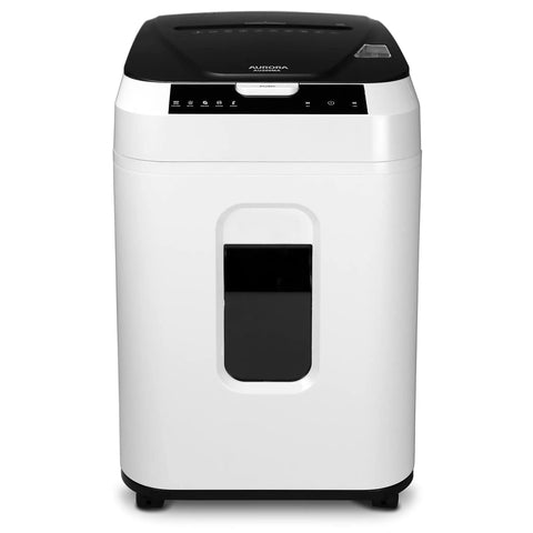 Pro Grade Auto Feed Micro Cut Paper Shredder With 200 Sheet Capacity 60 Minute Run Time High Security P5 120 Volt Jam Resistant