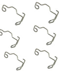 Six Pack Universal Iron Finger Guards For Sewing Machines Fits Singer Brother Juki Consew Yamata Safe Needle Protection
