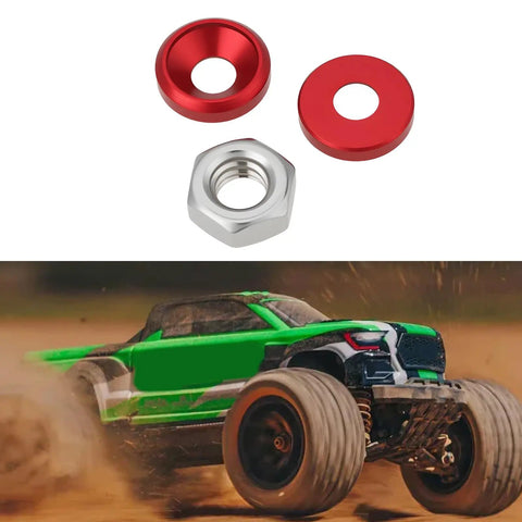 108 Piece Hex Socket Screw And Washer Kit For 1 By 18 Scale RC Cars Including Granite Typhon Mojave Grom Pro Grade Hardware with washers and nut