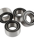Front And Rear Wheel Bearings Kit Pack Of 4 For Polaris RZR XP 4 900 And 1000 Turbo Diesel Crew Scrambler