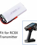 7.4V 2800mAh LiPo Battery 8C Rechargeable With USB Charger For Radiolink RC8X 8CH 2.4G RC Transmitter and remote controller
