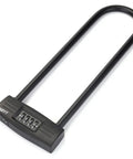 Heavy Duty U Lock With Resettable Combination For Bikes Motorcycles Gates And Office Doors, Long Shackle Security Lock