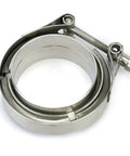 Stainless Exhaust V Band Clamp Set Of 3 For 3 Inch Turbo Systems, Heavy Duty Stainless Steel, Universal Fit