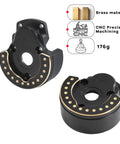 F10 Portal Axle Brass Weights And Front And Rear Portal Covers For Vanquish VRD VS4-10 Phoenix 1/10 RC Crawler Beefed Up Lower COG Upgrade