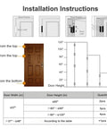 Installation guide for 2 Pack 4 Inch And 5 Inch Heavy Duty Cabinet Gate Closet Door Hinges In 304 Stainless Steel Flat Thick Folding Butt Hinge.