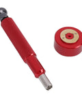 Watch Bearing Opener And Movement Tool For 1120 And 2500 Movements With Ergonomic Anti Slip Handle, red alloy steel construction