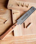 RUITOOL 6-inch double-edge Japanese pull saw with beech wood handle