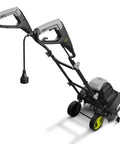 Corded Electric Garden Tiller And Cultivator With 15 Amp Motor 6 Steel Tines And 15.7 Inches Tilling Width For Quick Soil Breakup