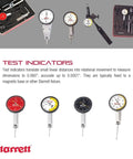 Various test indicators including Last Word Dial Test Indicator With Body Clamp Pro Grade, shown with multiple dial faces.