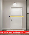 Heavy Duty Door Barricade Brackets 2 Pack U Shaped Security Bar Mounts For Outswing And Inswing Doors Gates 2x4 Pre Drilled