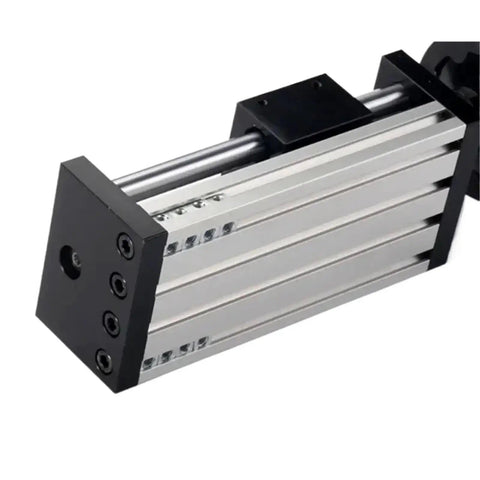 Rock Solid Linear Motion Guide System With SFU1605 Ball Screw Handwheel Dual Optical Axis 100mm To 500mm Stroke, rail slide stage