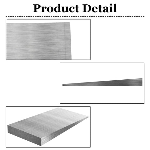 12 Pcs Steel Flange Wedge Set, 4 In By 2 In Triangle Metal Wedges Shims For Lathes And Welding Machines, front and side view detail