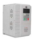 4KW Pro Grade Variable Frequency Drive VFD With Advanced Multi Stage Speed And Torque Control Motor Speed Controller For Single To Three Phase 220V 380V Applications Like Fans, Air Compressors, Pumps And Power Tools, front view
