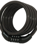 4 Foot Braided Steel Bike Cable Lock With Four Digit Combination Vinyl Coated Bicycle Lock For Outdoor Security Built To Last And A Solid Theft Deterrent For Bikes And Gear