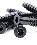 Beefy Universal Assembly Screws For Furniture Panels Compatible With 100214 Zinc Plated And 100219 Black Plated Parts close-up