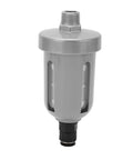 Image of Automatic Drain Valve For Air Systems with translucent filter and durable aluminum cap.