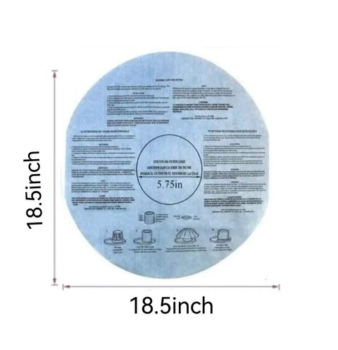 All In One Heavy Duty Wet Dry Vacuum Filter Replacement Kit For 5 Gallon And Larger Vacuums Includes 6 Dry Filters 16 Pack diagram