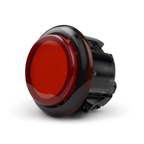 Red Gravity KS 30mm Mechanical Pushbuttons With Silent Linear Shafts, Snap In Mount