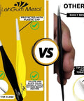 Comparison of Ultra Precise Pointed Tweezers For Ingrown Hair Removal Extra Thin Stainless Steel Fine Tip Facial Hair Remover