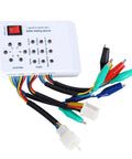 Heavy Duty Brushless Motor Tester For Electric Bikes And Scooters Delivers Dead Nuts Reliable Hall Sensor And Phase Winding Diagnostics With Quick Self Check, featuring multiple plugs and testing interface.