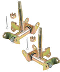 Go Kart Front Steering Knuckle Spindles Front Wheel Hubs Kit Three Stud Beefed Up For Karting ATV UTV Drift Trike Golf Cart