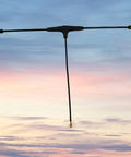 915MHz FPV Antenna 90mm ELRS Ready For EP1 RX IPEX1 Compatible With TBS Tracer RC FPV Drone Part against sunset sky
