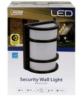 Packaging of Dusk To Dawn Bronze Half Moon Outdoor Wall Light With 5000K LED, Energy Saving Security Lighting For Porch And Patio