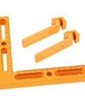 CNC Workpiece Positioning Fixture Kit With T Slot Perforated Tables And Rock Solid Vise Clamps, detailed view of components.