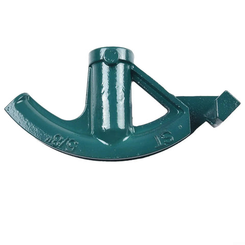 Heavy-Duty Manual Tube Bender Steel Conduit Pipe Bending Tool For Copper Aluminum Pipes Handheld Bender Wrench angle view showing ergonomic design.