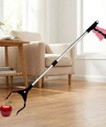 Foldable 32 Inch Grabber Reacher For Seniors With Rotatable Clamp Head And Non Slip Grip Lightweight Arm Extension Pickup Tool in living room