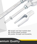 5 Piece Pickle Fork Ball Joint Separator Set For Cars And Light Trucks Heavy Duty Fork Type Separator Kit close-up