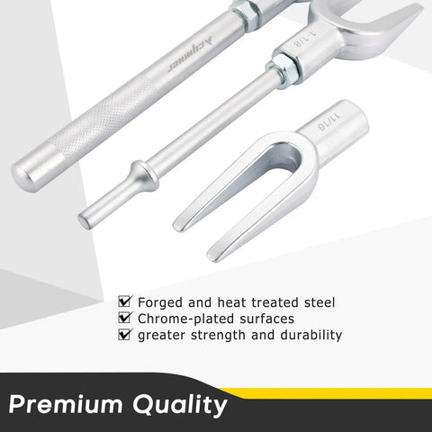 5 Piece Pickle Fork Ball Joint Separator Set For Cars And Light Trucks Heavy Duty Fork Type Separator Kit close-up