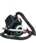 Heavy Duty FLSUN V400 Effector Hotend Kit For 3D Printers showing assembled direct drive extruder with cooling and wiring.